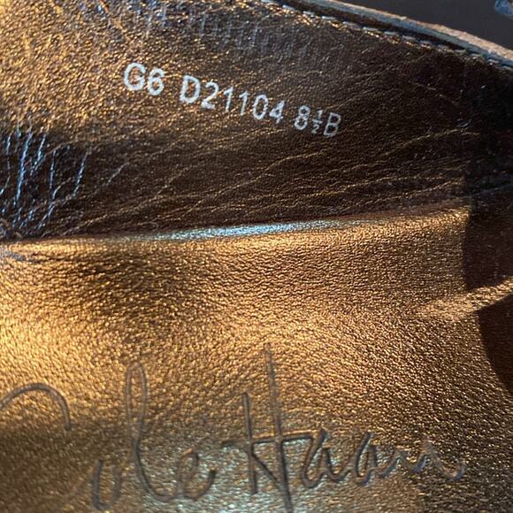 Cole Haan G series and Nike Air brown and copper wedge sandal shoes - Picture 6 of 6